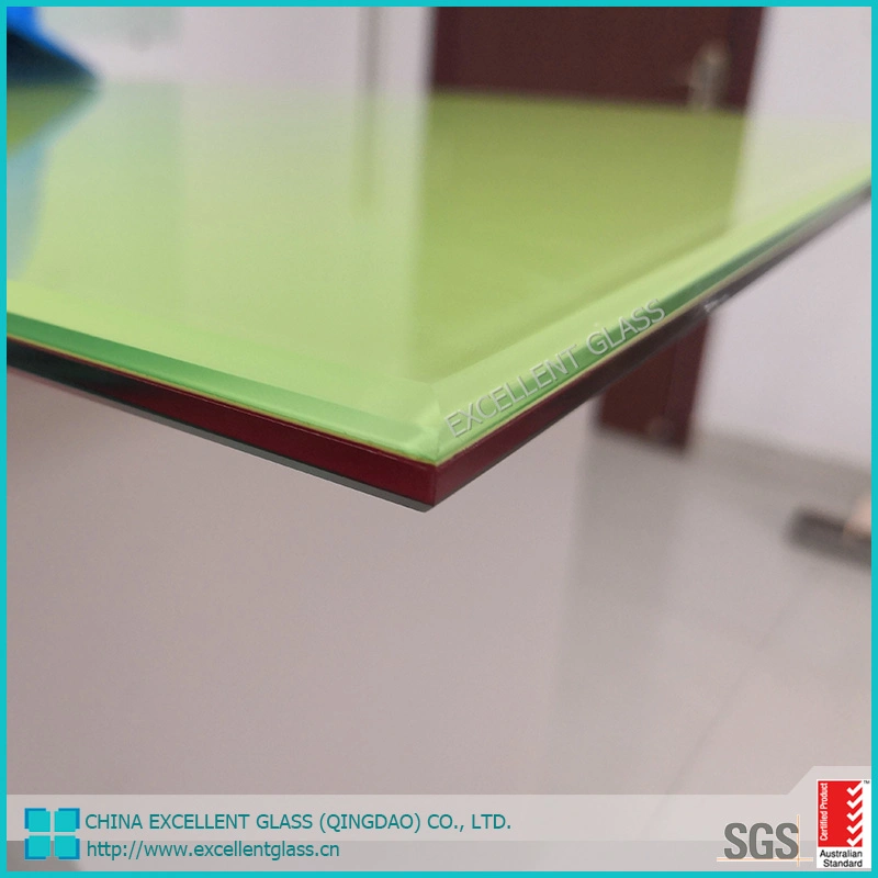 6.38~12.76m Clear/Milk/White/Tempered /Toughened/Low E Decorative Laminated Glass, Building Glass, Mirror