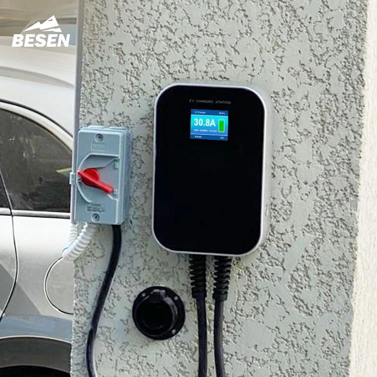 Home Use 32A 7kw Type 2 EV Charger Charging Station for Electric Cars