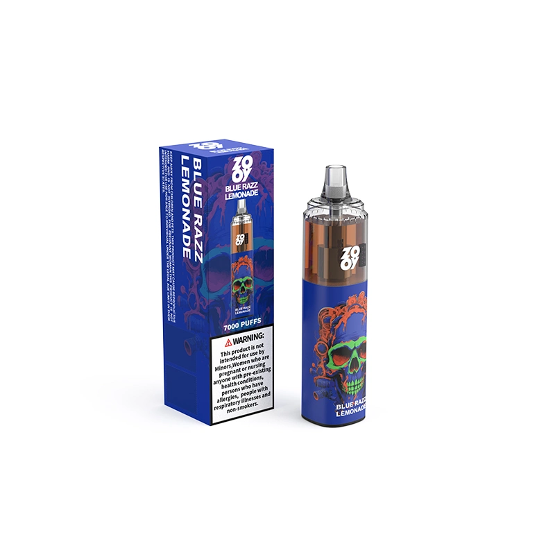 Zooy Tornado 7000 puffs recharger batterie contrôle du débit d'air Vape jetable Dispositif en gros Puff 7K vaper Pen Randm E cigarette in Nouvelle personnalisation du stock