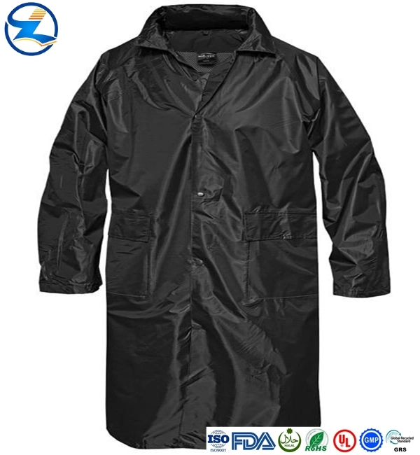 PVC 0,35mm Film peut faire de PVC imperméable Femme Homme grande taille, avec film PVC recouvert de feuille en PVC souple