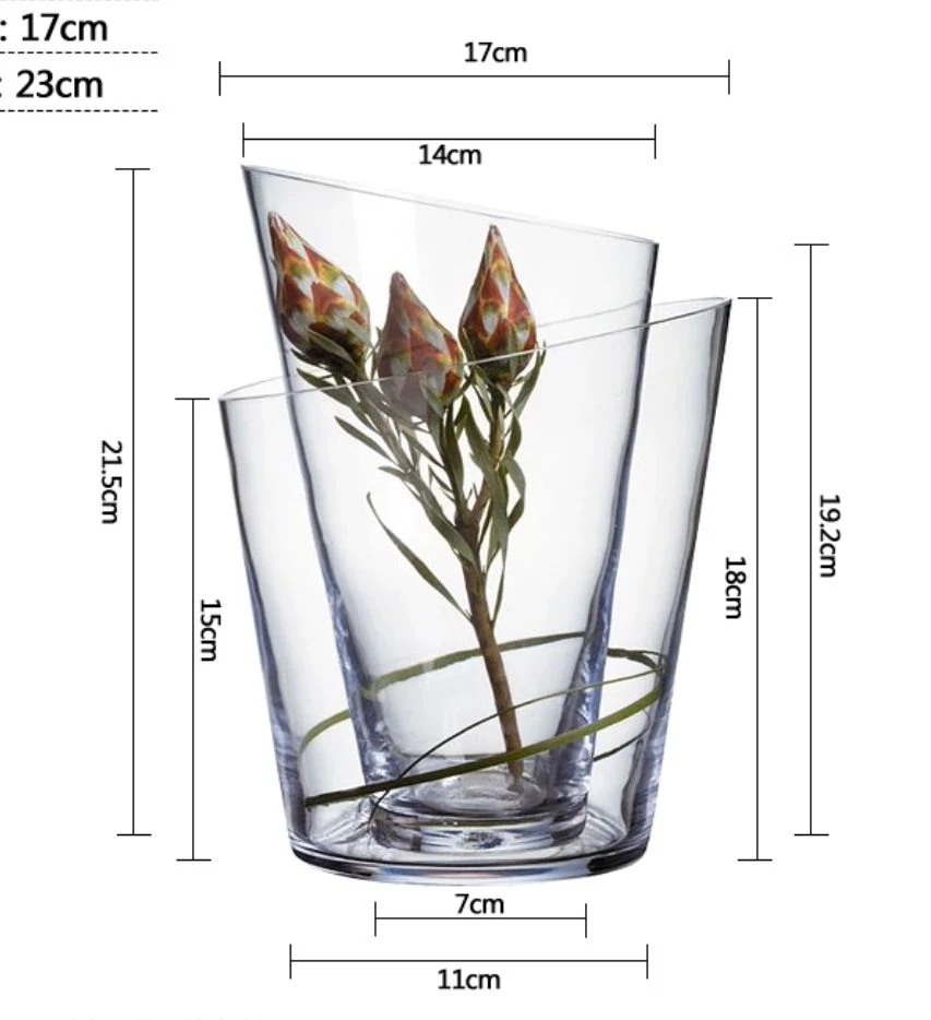 Glassware- Wholesale/Suppliers Glass Flower Vases for Home Decoration