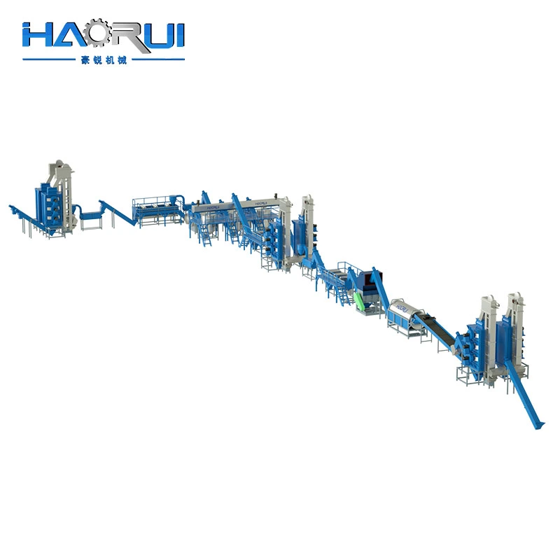 Hot Sell Pet Recycle Polyester Staple Fiber Making Machine/Pet Bottle Recycling Machine Washing Line