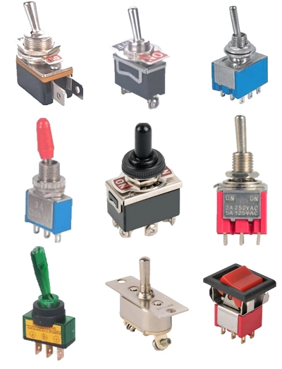 DIN Rail Mounted Toggle Switch