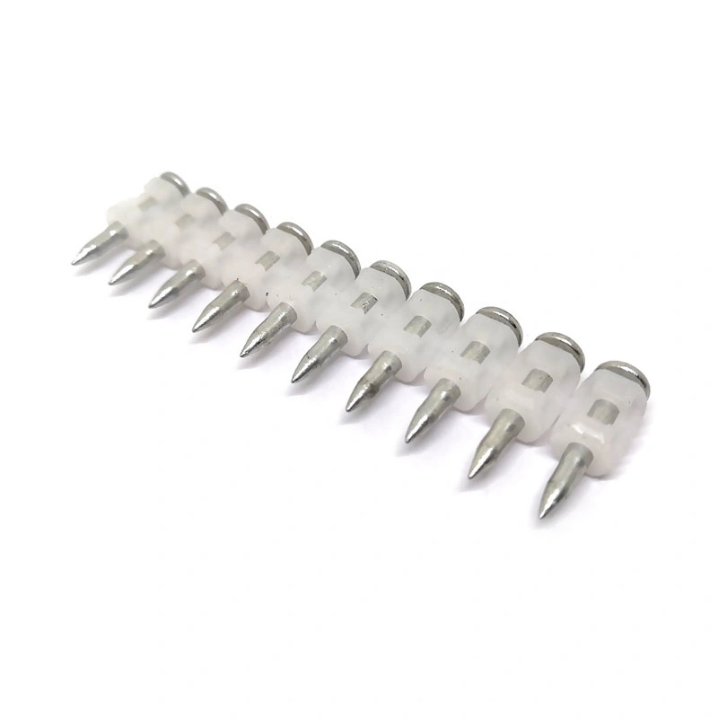 Plastic Strip Concrete Gas Nails Stainless Steel Hardware Fasteners for Gas Actuated Nail Guns Used in Construction and Decoration