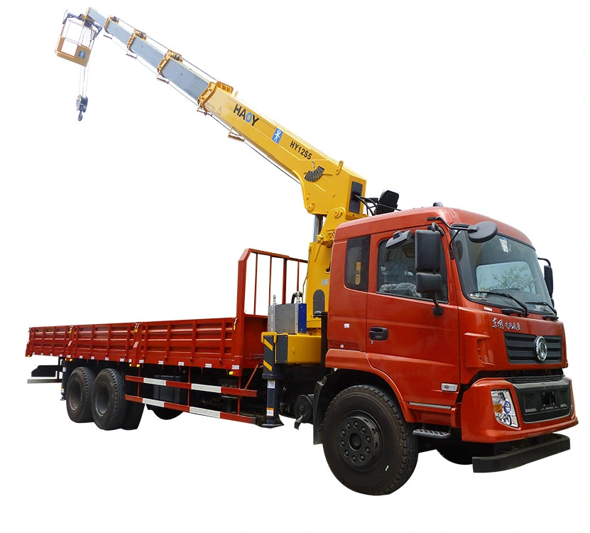 China Famous Brand Man Lift Crane Electric Truck Construction Machinery Parts Crane Truck Sales