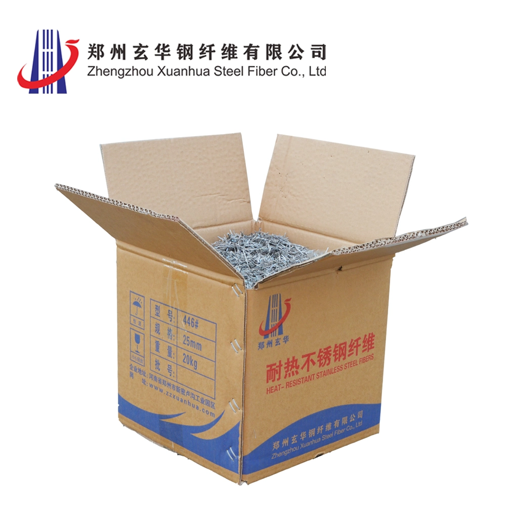 310 Molten Heat-Resistant Steel Fiber Increases The Strength of Refractory Castable, Anti-Cracking and Anti-Spalling