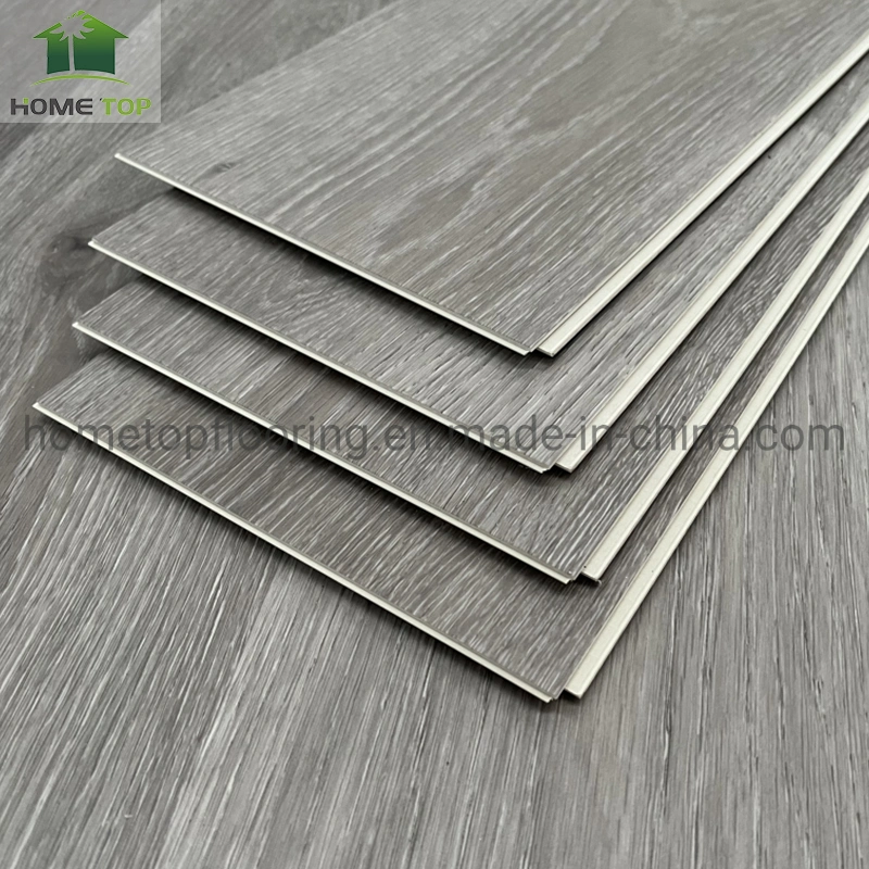 Embossed Texture Easy to Install Anti-Slip Plastic Unilin Click System Wood Texture Waterproof Luxury Vinyl 4mm 5mm 6mm Stone Plastic Composite Spc Flooring