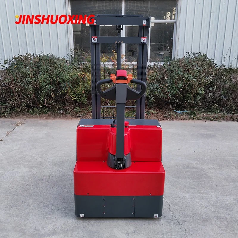 800kg 1000kg 1200kg Electric Forklifts Stacking Equipment with Open Battery Box for Optional Larger Battery Capacity