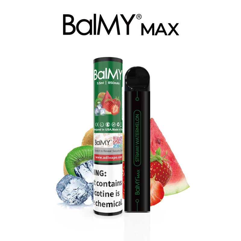 2021 Balmy Max Vape Kit 5.5ml Juice Disposable Ecig with Good Price