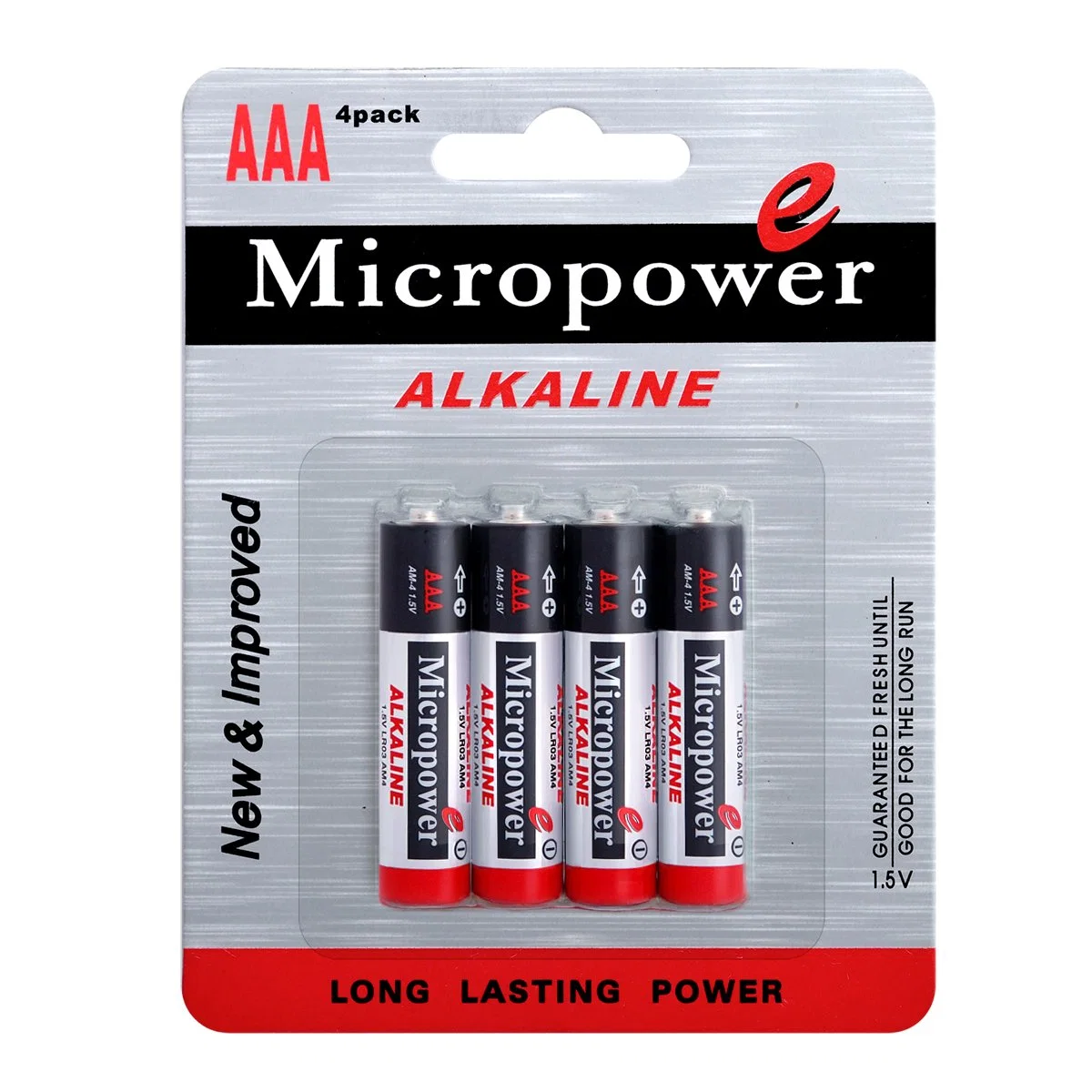 Factory Directly Supply Alkaline Battery AAA/Lr03