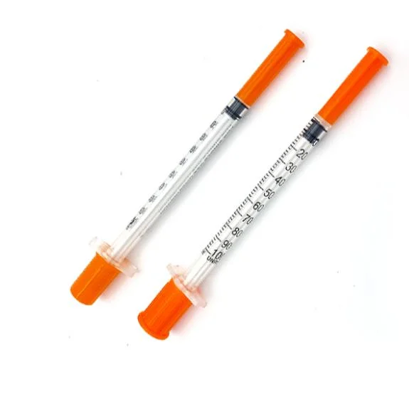 Disposable Medical Insulin Syringe in Different Size U100 U50 U40 U30