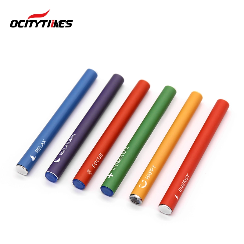 Mini Stylo Vape Pen Sommeil/Concentration/Détente/Vitamine/Mélanges de B12 Diffuseur Vape 300 Bouffées Cigarette Électronique