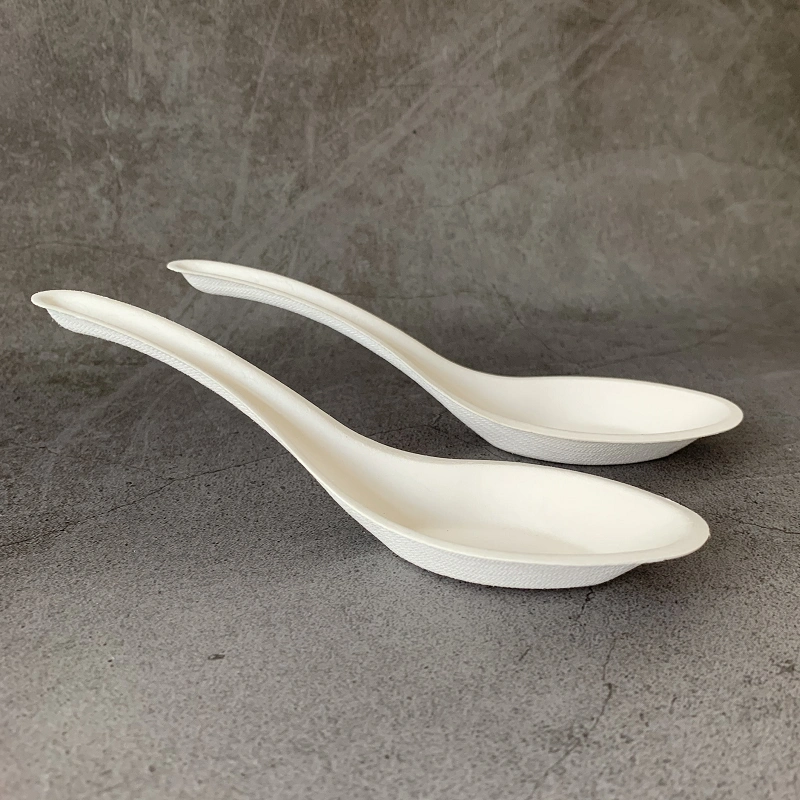 Made From Renewable Materials Factory Direct Sale Bagasse Molded Paper Pulp Biodegradable Disposable Kitchen Cutlery