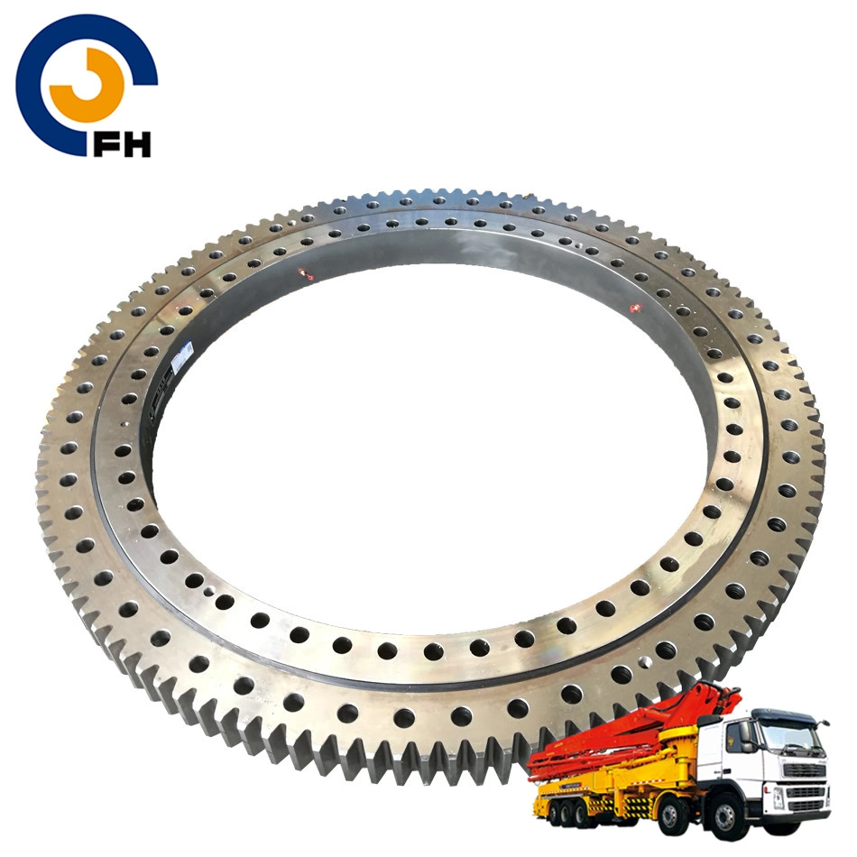 Long Spiral 01-1050-00 External Gear Engineering Drilling Rig Use Swing Ring External Teeth Ball Slewing Bearing