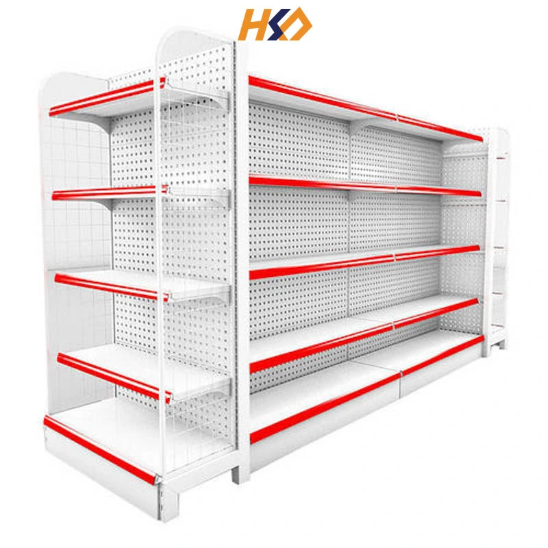 Sell Well Overseas Display Rack Supermarket Shelves Showcases for Sale