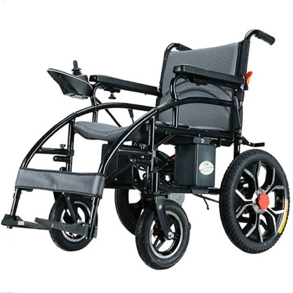 Hot-Selling Elderly Electric Wheelchair Foldable Lightweight Power Chair Electric Wheelchair