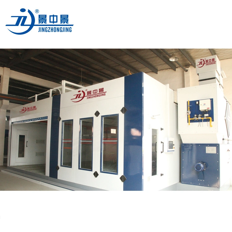 Diesel Heating Car Paint Booth Fully Undershot Type Auto Painting Equipment