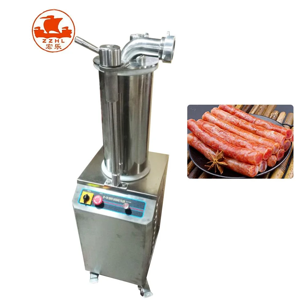 Food Grade Professional Sausage Stuff Filling Twisting Machine for Sale