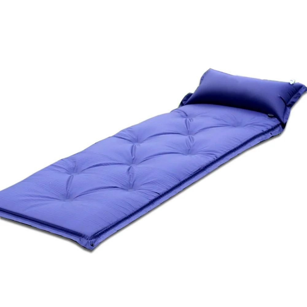 Lightweight Outdoor Sleeping Bag Automatic Inflatable Press Camping Mat Pillow Mattress Sleeping Mat Hiking Travel Waterproof Compact Air Mat Bl20493