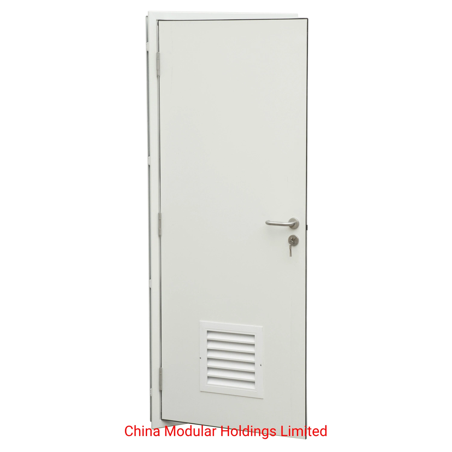 Steel Door with Air Vent for Temporary Toilets (CHAM-SDAV600)