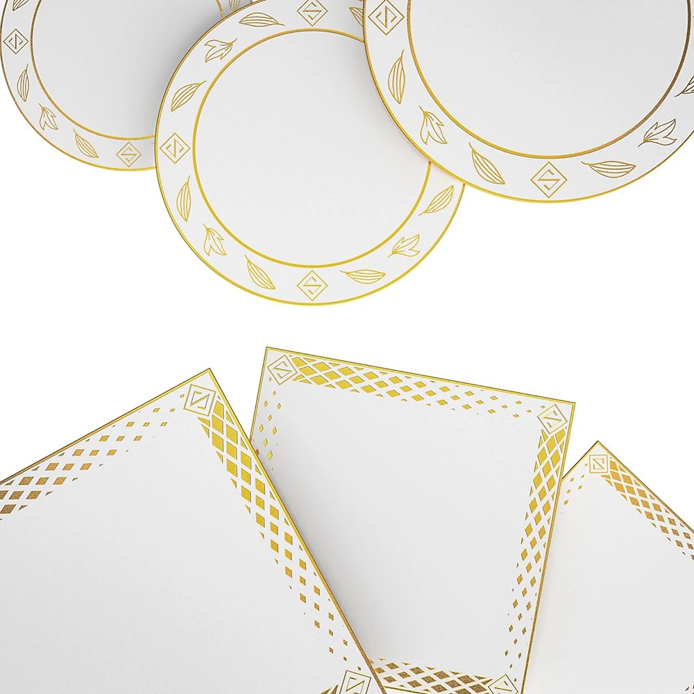 Factory Price Cake Base Square/Round Hard Paper Different Color Gold Round Tray Cardboard Cake Board