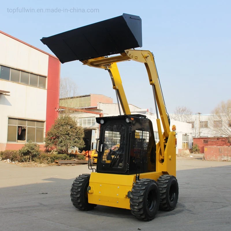 New Type of Hot Selling Multifunctional Small Wheel Loader with Various Accessories