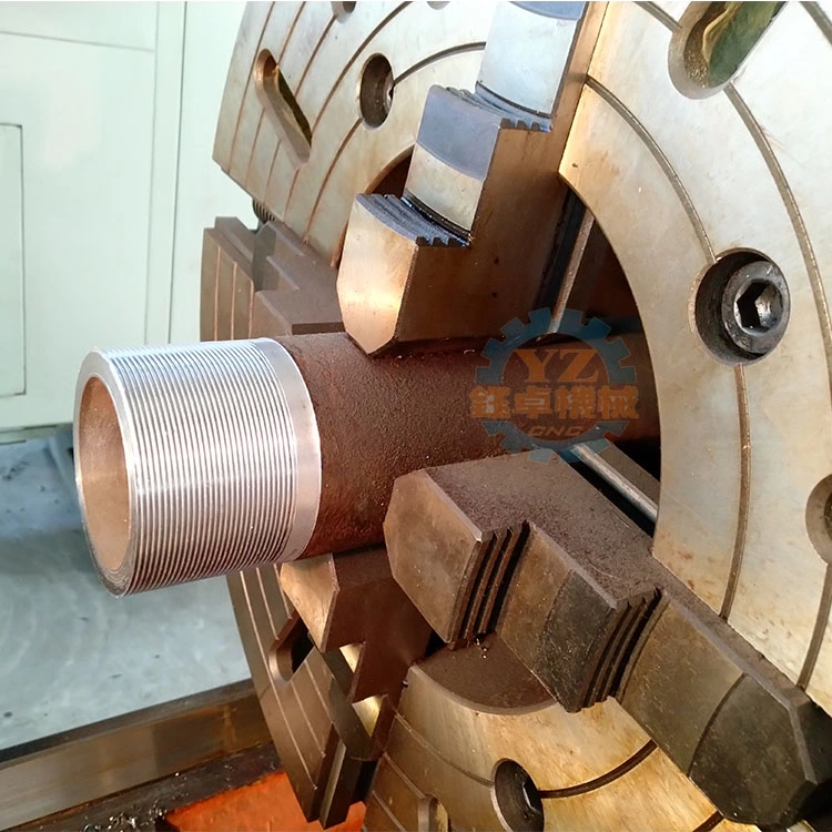 Gas Oil Pipe Thread Lathe Large Hole Pipe Cutting Lathe