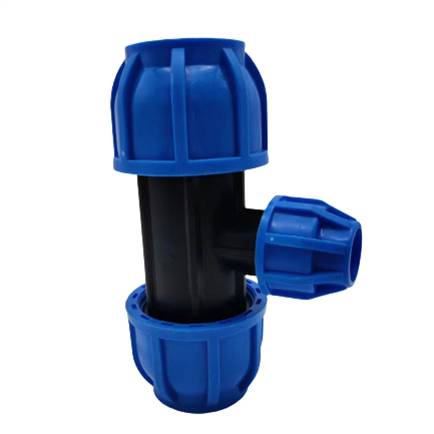 PVC Variable Diameter Three-Way Ball Valve Compression Fittings