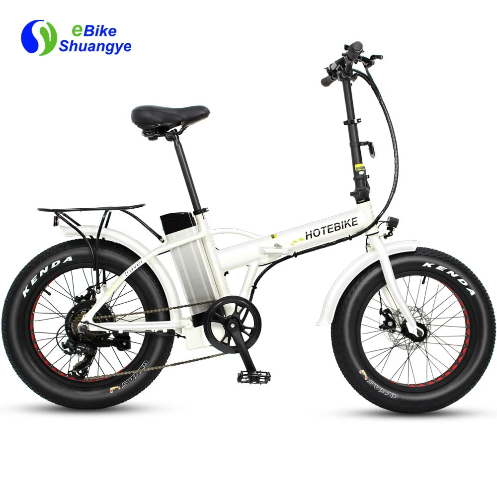 CE En15194 Lithium Battery Shuangye or Hotebike Electric Dirt Fat Bike