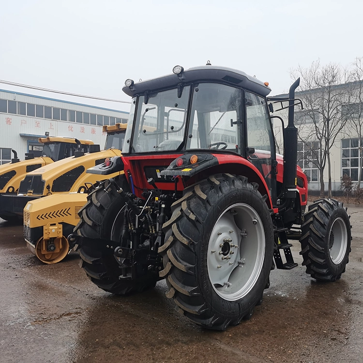 Novos tractores compactos Garden China retroescavadora e carregador frontal Preço do tractor agrícola agrícola com bom serviço