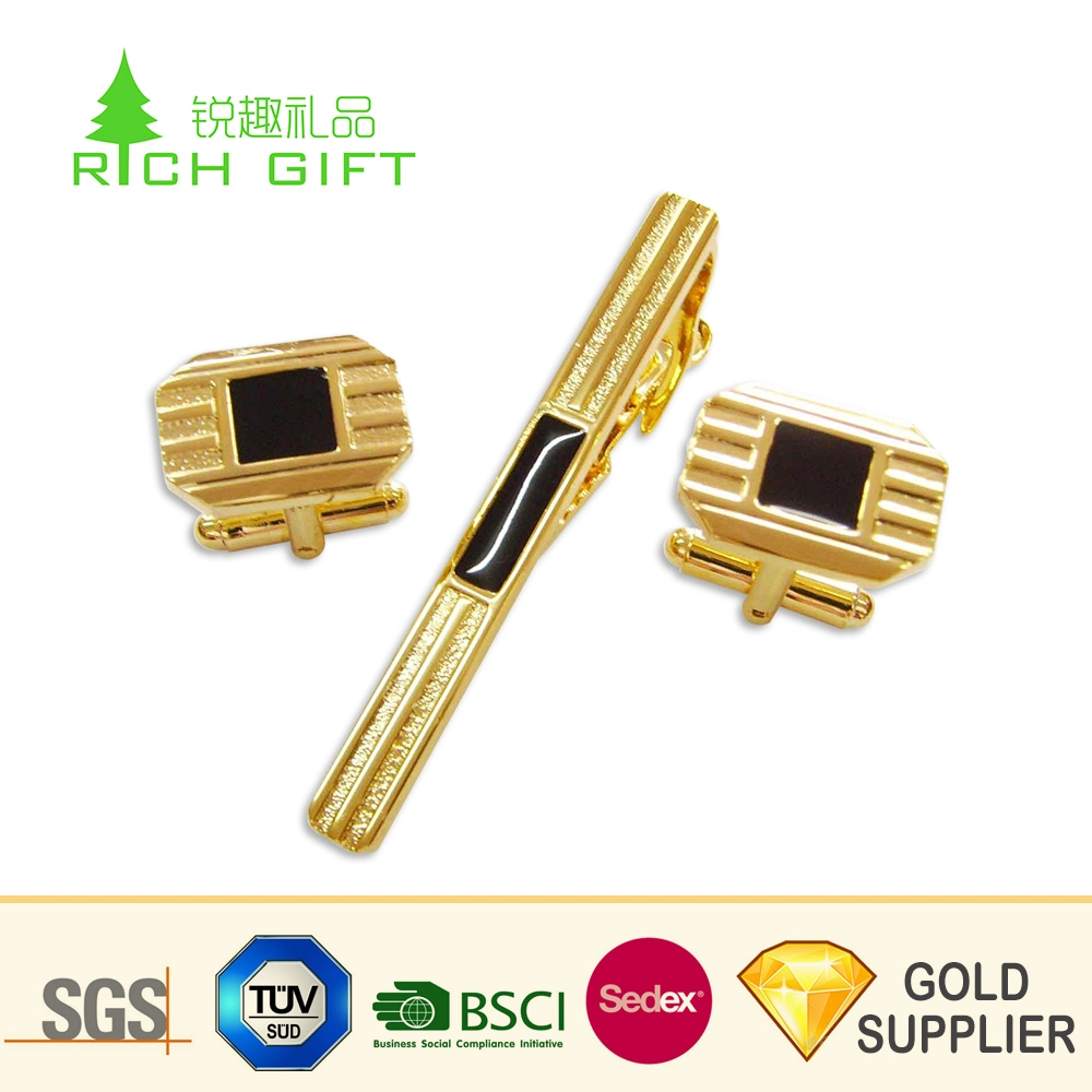 Unique Design Bulk Custom Make Your Own Blank Metal Gold Plated Tie Clips with Logo