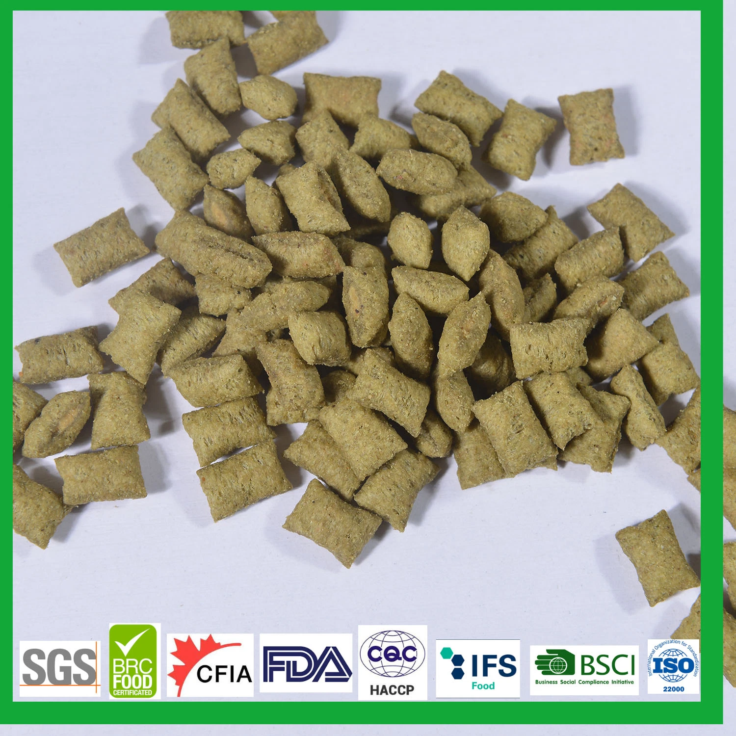 OEM ODM China Pet Treats Manufacture Chicken & Catmint Triple-Biscuits Pet Snacks