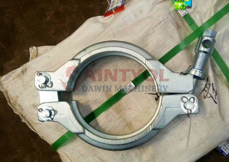 Concrete Pump Pipe Bolt Clamp 4&prime; &prime; 5&prime; &prime; 6&prime; &prime; Concrete Pump Pipe Fittings Bolt Clamp Couplings Hot on Sale