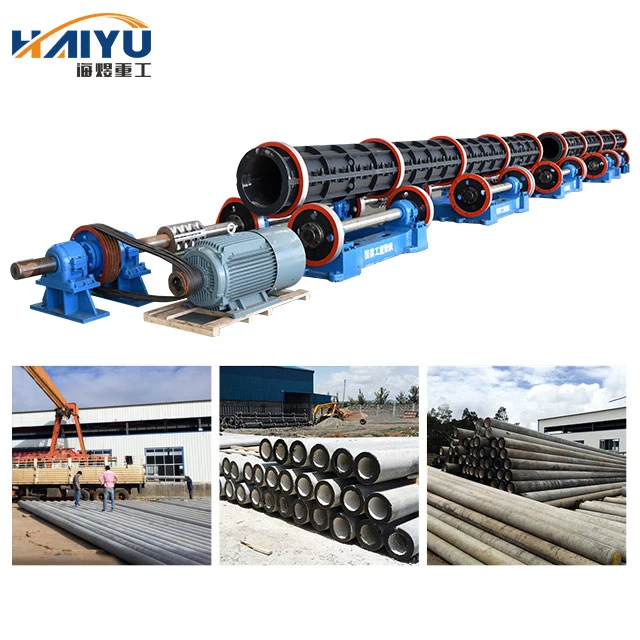 Best Sales Precast Concrete Electric Pole Making Machine Concrete Pole Production Line