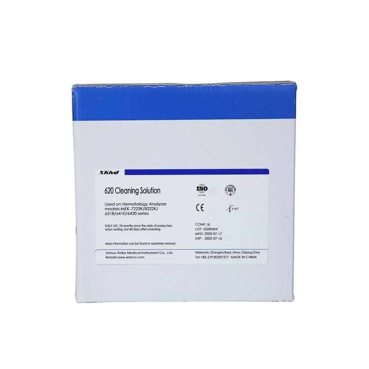 Nihon Kohden Hematology Analyzer Reagent Cleaner 620 for MEK 8222K/7222K/7300/7300p/6410/6410p