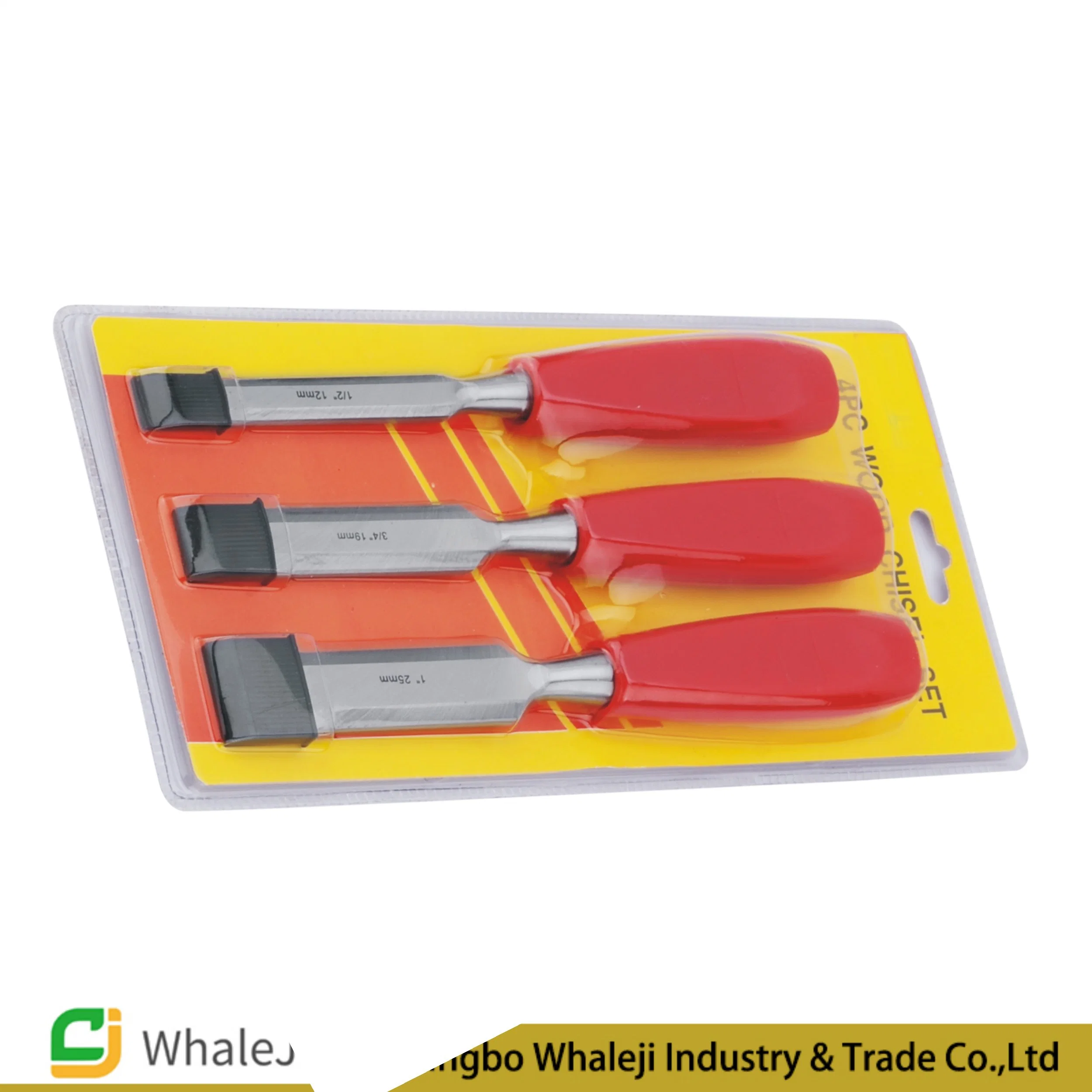 Precision Woodworking Chisel Set with Durable Plastic Handle