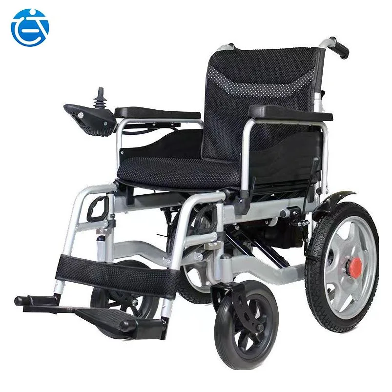 Low Price Foldable Lightweight Electric Wheelchair for Transportation, Suitable for The Elderly and Disabled