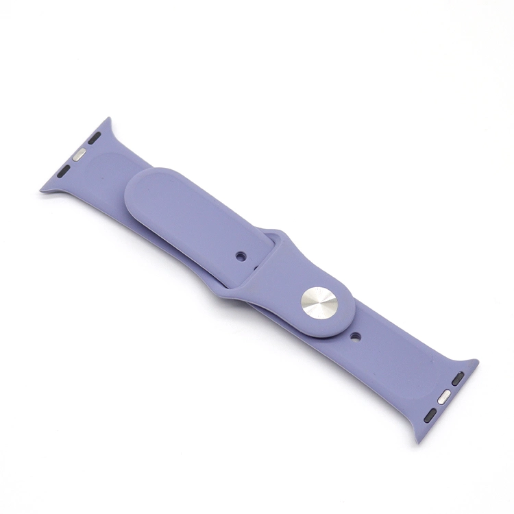 Silicone Wrist Band Rubber Silicone Watch Band for Apple Watch Series 7 Watch Strap 40mm44mm