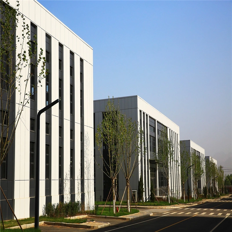 Light Weight Steel Building Industrial Prefabricated Hanger Warehouse Steel Structure Apartment Glass Office Metal Building