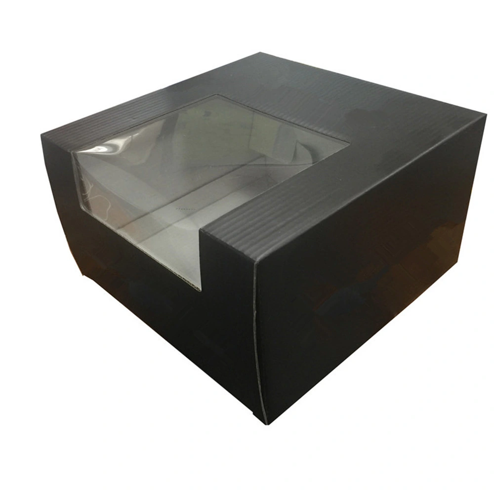 Cheap Custom Printed Clear Window Cardboard Hat Box Custom