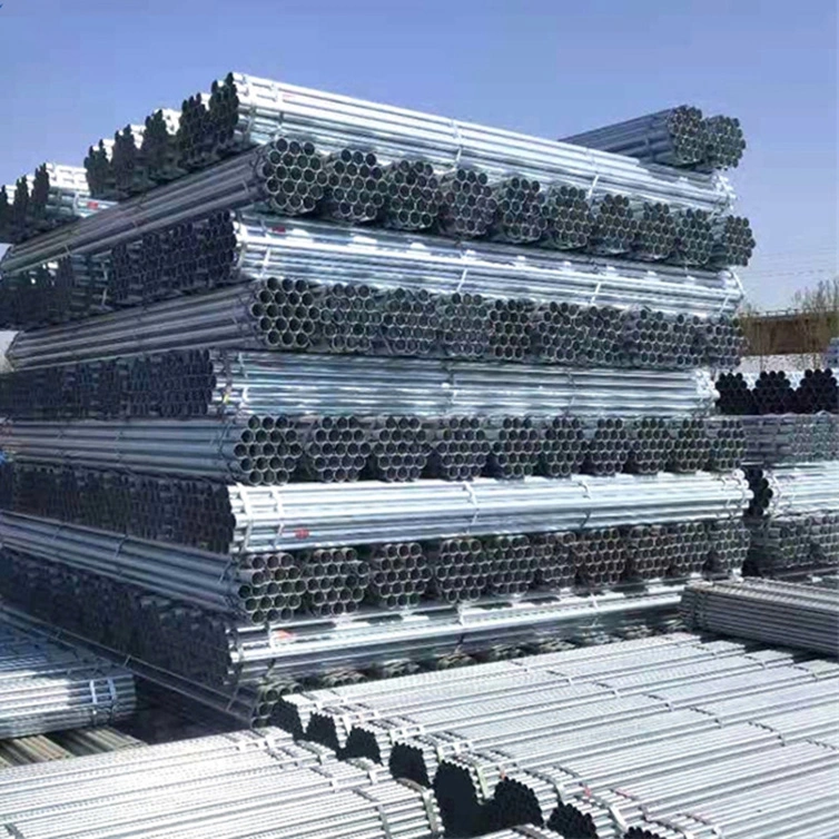 Venta en caliente Acero galvanizado de bajo costo tubería usada Construcción/Maquinaria Galvanizada Tubo de acero