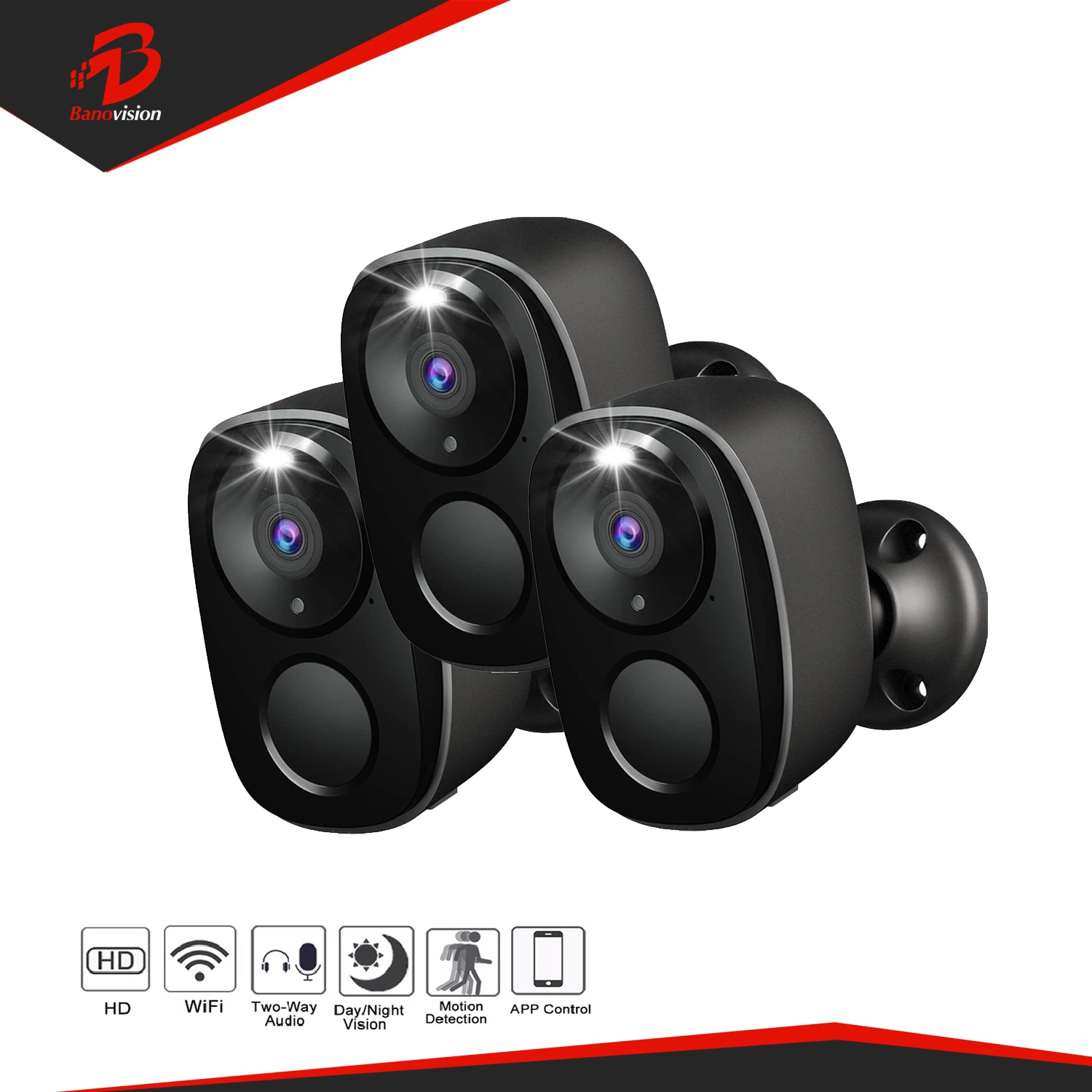 Network Smart Ai Camera IP Home Video Surveillance WiFi CCTV Security Camera