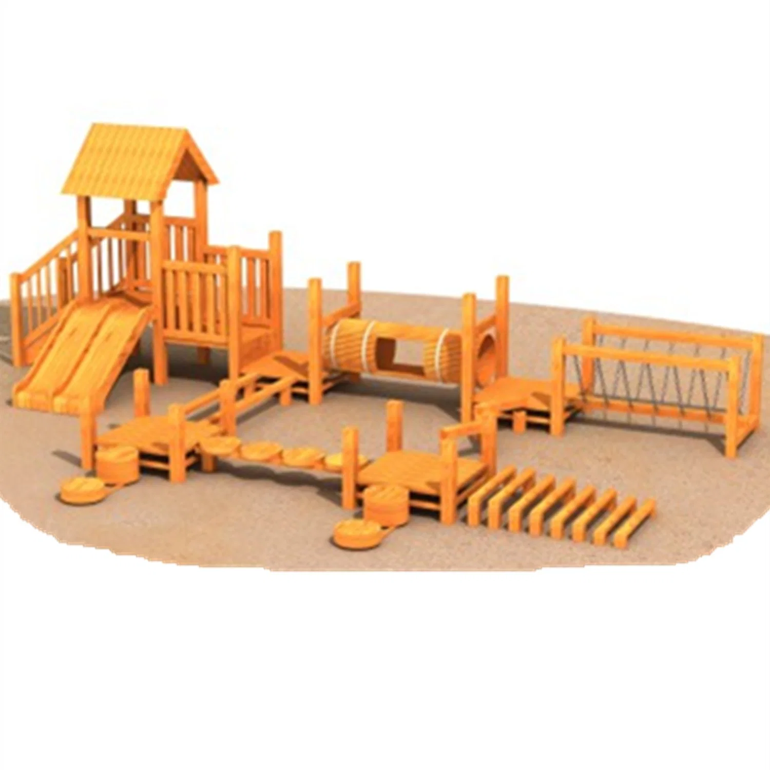 Customized Large Outdoor Kids Indoor Playground Crawling Equipment