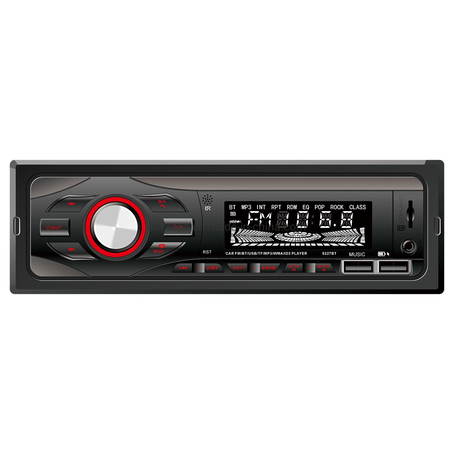 Car FM Player with TF USB MP3 Bluetooth