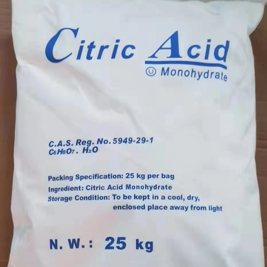 Acide citrique monohydraté acide citrique anhydre à bas prix pour l'industrie Utilisez le traitement de l'eau