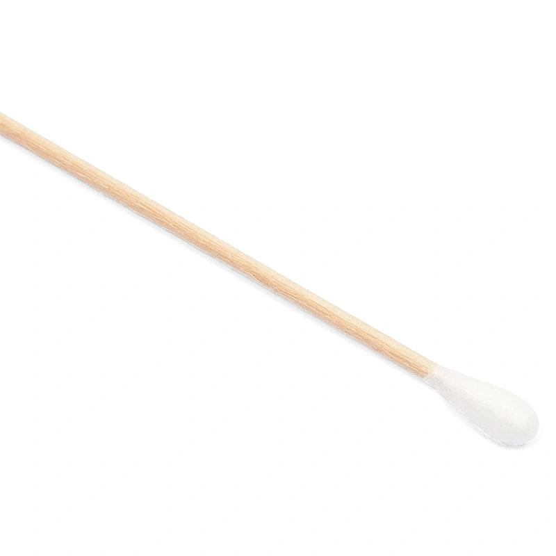 Disposable Natural Bamboo Cotton Swab Make up Ear Cleaning