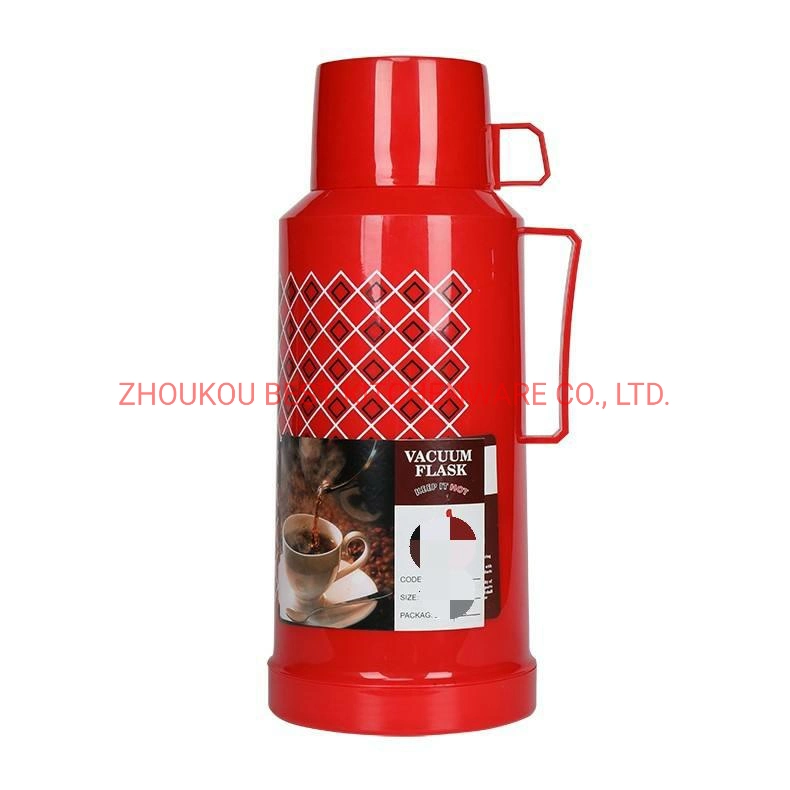 Factory Sales 1.8L Double Wall Refill Plastic Tea Water Vacuum Flask