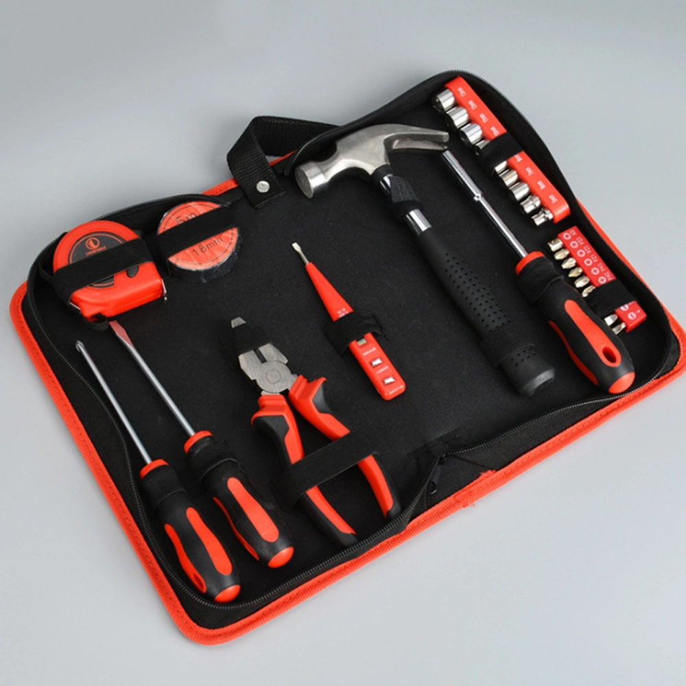 27 PCS Bag Tools Set Hardware Hand Box and Repair Germany Home Tool Kit