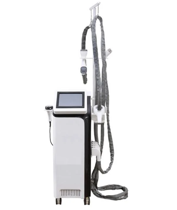Vacuum Radio Frequency Roller Massage Body Slimming Beauty Equipment with RF Cavitation Head