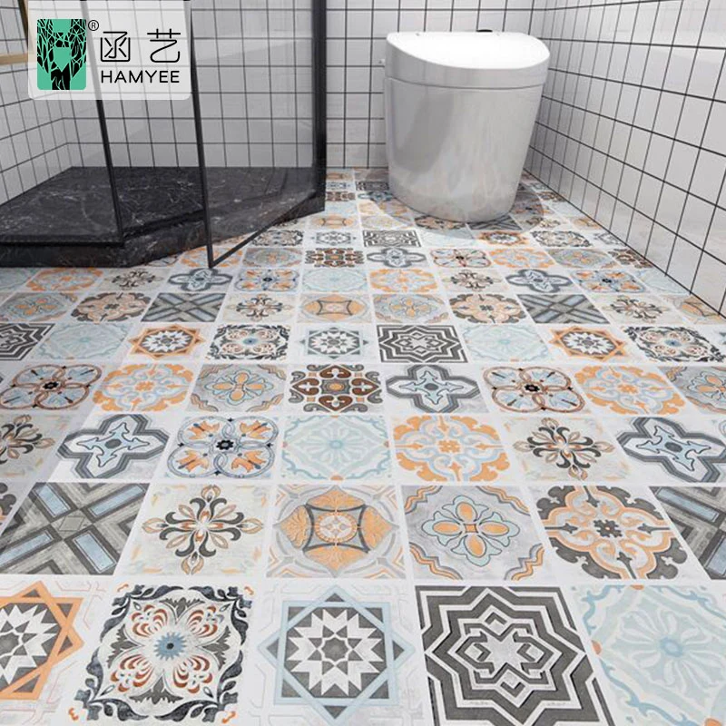 Floor Tile Sticker Waterproof Flooring Vinyl Peel and Stick Vinyl Floor Tile